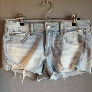 American Eagle Super Stretch Shortie Shorts